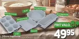 Din Isenkræmmer Silikone bageforme, 6 stk tilbud