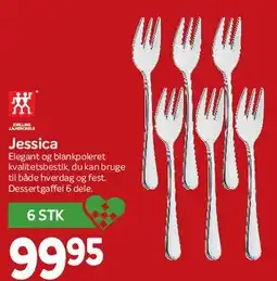 Din Isenkræmmer Jessica Bestik (6 stk) tilbud