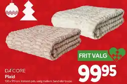 Din Isenkræmmer Plaid tilbud