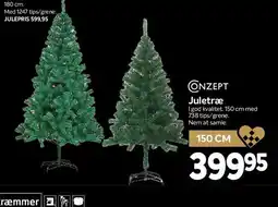 Din Isenkræmmer Juletræ (150 cm) tilbud
