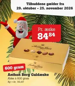 Poetzsch Padborg Anthon Berg Guldæske tilbud