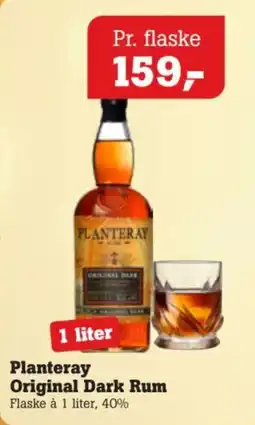 Poetzsch Padborg Planteray Original Dark Rum tilbud