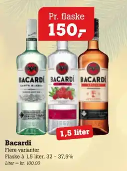 Poetzsch Padborg Bacardi tilbud