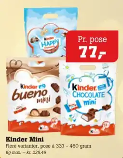 Poetzsch Padborg Kinder Mini tilbud