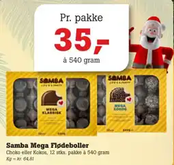 Poetzsch Padborg Samba Mega Flødeboller tilbud