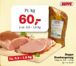 Poetzsch Padborg Hoppe Hamburgerryg tilbud