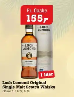 Poetzsch Padborg Loch Lomond Original Single Malt Scotch Whisky tilbud
