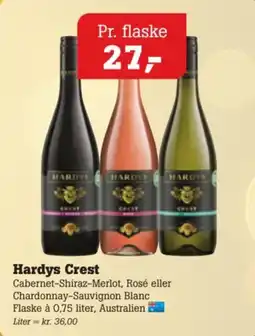 Poetzsch Padborg Hardys Crest tilbud