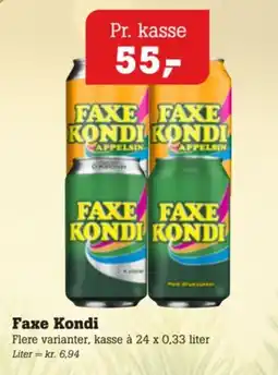 Poetzsch Padborg Faxe Kondi tilbud