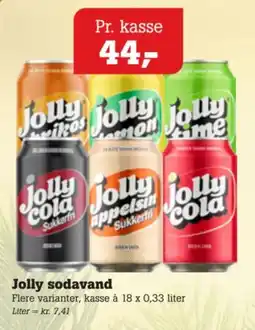 Poetzsch Padborg Jolly sodavand tilbud