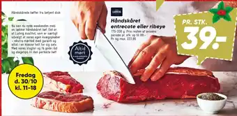 Ludvig håndskåret entrecote eller ribeye
