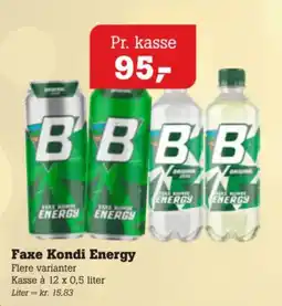 Poetzsch Padborg Faxe Kondi Energy tilbud