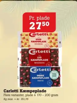 Poetzsch Padborg Carletti Kæmpeplade tilbud