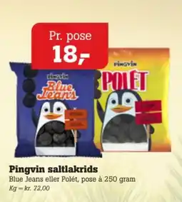 Poetzsch Padborg Pingvin saltlakrids tilbud