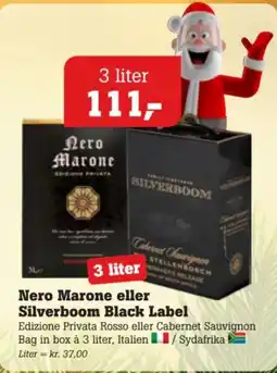 Poetzsch Padborg Nero Marone eller Silverboom Black Label tilbud