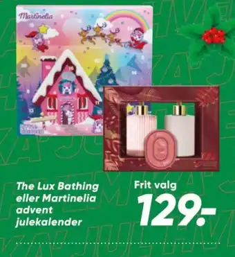 The Lux Bathing eller Martinelia advent julekalender