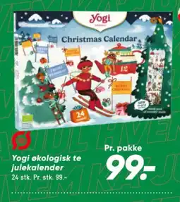 Bilka Yogi økologisk te julekalender tilbud