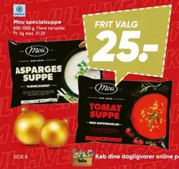 Bilka Mou asparges suppe tilbud
