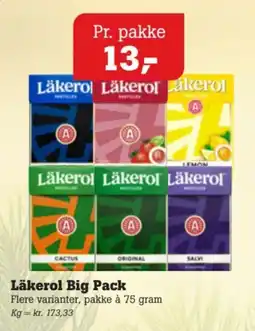 Poetzsch Padborg Läkerol Big Pack tilbud