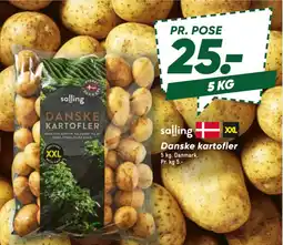 Bilka Salling danske kartofler tilbud