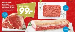Bilka Hvemika hakket okse/grisekød tilbud