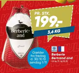 Bilka Berberie Bertrand and tilbud