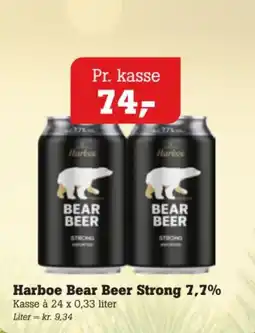 Poetzsch Padborg Harboe Bear Beer Strong tilbud