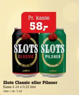 Poetzsch Padborg Slots Classic eller Pilsner tilbud