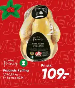 Bilka Princip frilands kylling tilbud