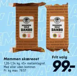 Bilka Mammen skæreost tilbud