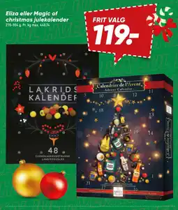 Bilka Eliza eller Magic of christmas julekalender tilbud