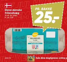 Bilka Dava frilandsæg tilbud