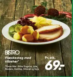 Bilka Bistro Flæskesteg med tilbehør tilbud