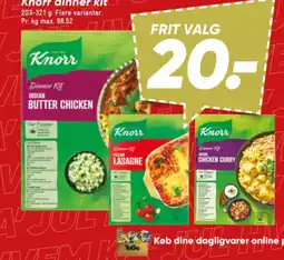 Bilka Knorr dinner kit tilbud