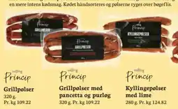 Bilka Princip Grillpølser tilbud