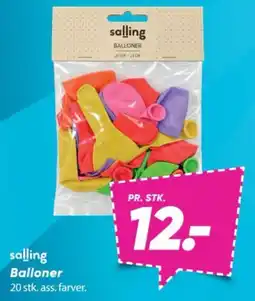 Bilka salling Balloner tilbud