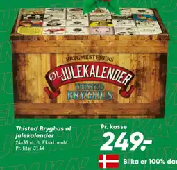 Bilka Thisted Bryghus øl julekalender tilbud