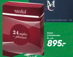 Bilka Sinful julekalender tilbud