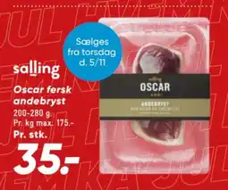 Bilka Oscar andebryst tilbud