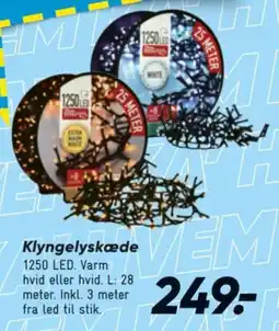 Bilka Klyngelyskæde tilbud