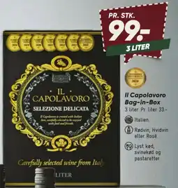 Bilka Il Capolavoro Bag in box tilbud