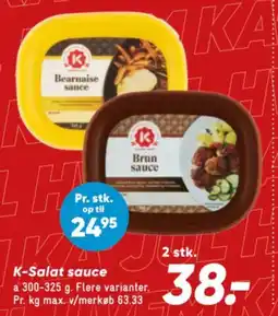 Bilka K-Salat sauce tilbud