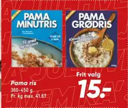 Bilka Pama ris tilbud