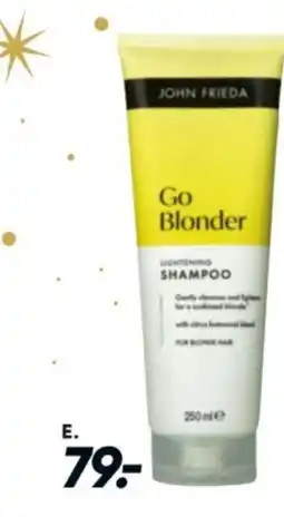 Bilka John Frieda Go Blonder shampoo tilbud