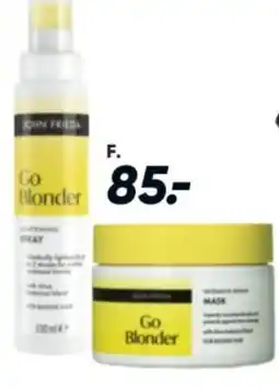 Bilka John Frieda Go Blonder spray eller repair mask tilbud