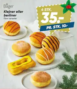 Bilka Bager klejner eller berliner tilbud