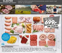 Bilka Bilkas kødpakke tilbud
