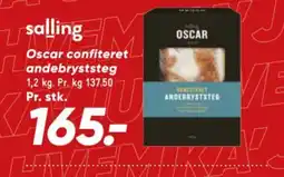 Bilka Salling Oscar confiteret andebryststeg tilbud