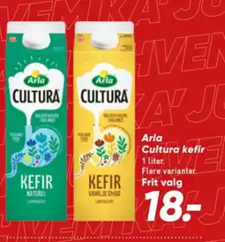 Bilka Arla Cultura kefir tilbud