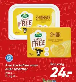 Bilka Arla Lactofree smør eller smørbar tilbud